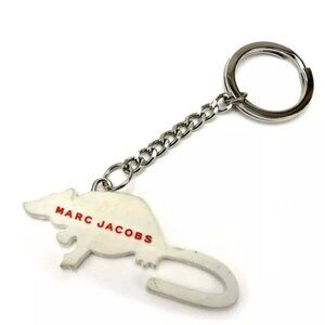 Marc Jacobs key ring Key holder Red Woman Authentic Used